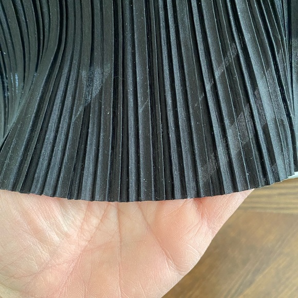 Love Moschino black maxi pleated dress. - Picture 7 of 9